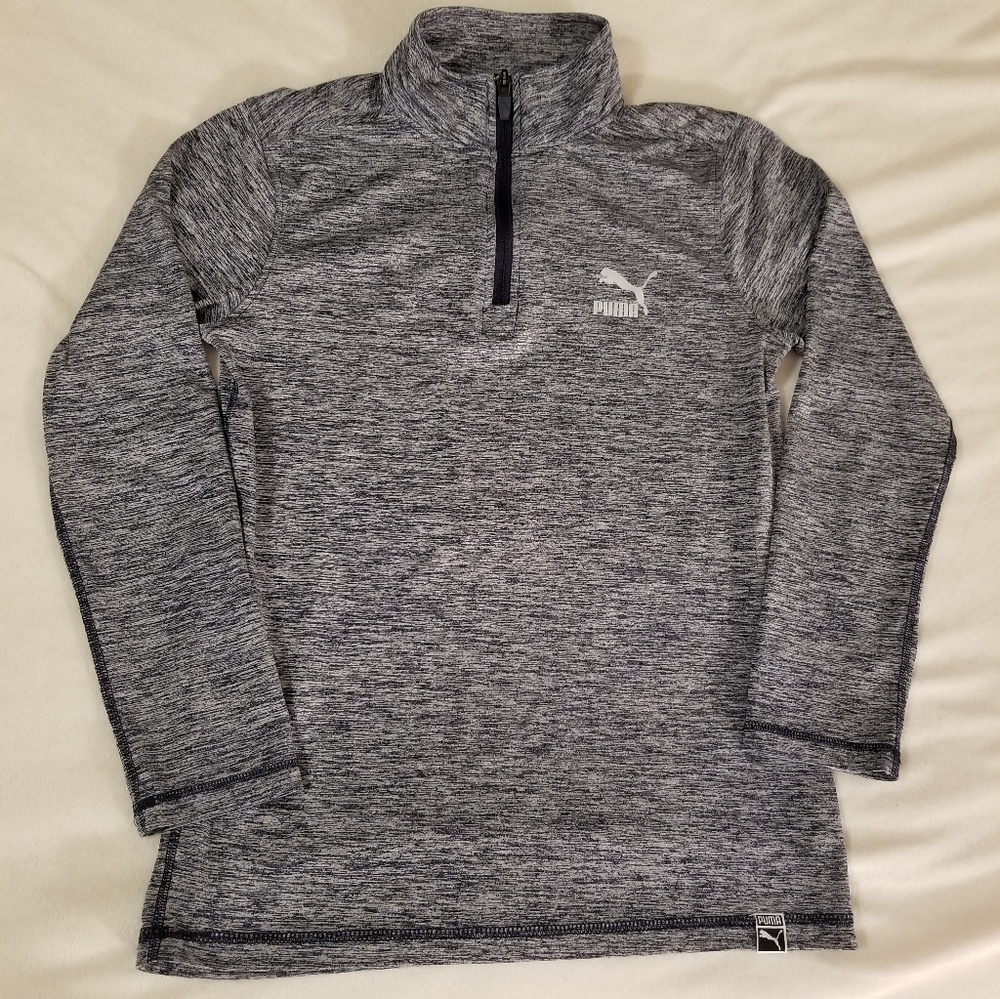 $15 Boys Puma 1/4 zip shirt - Medium 10-12 - Picture 2 of 6